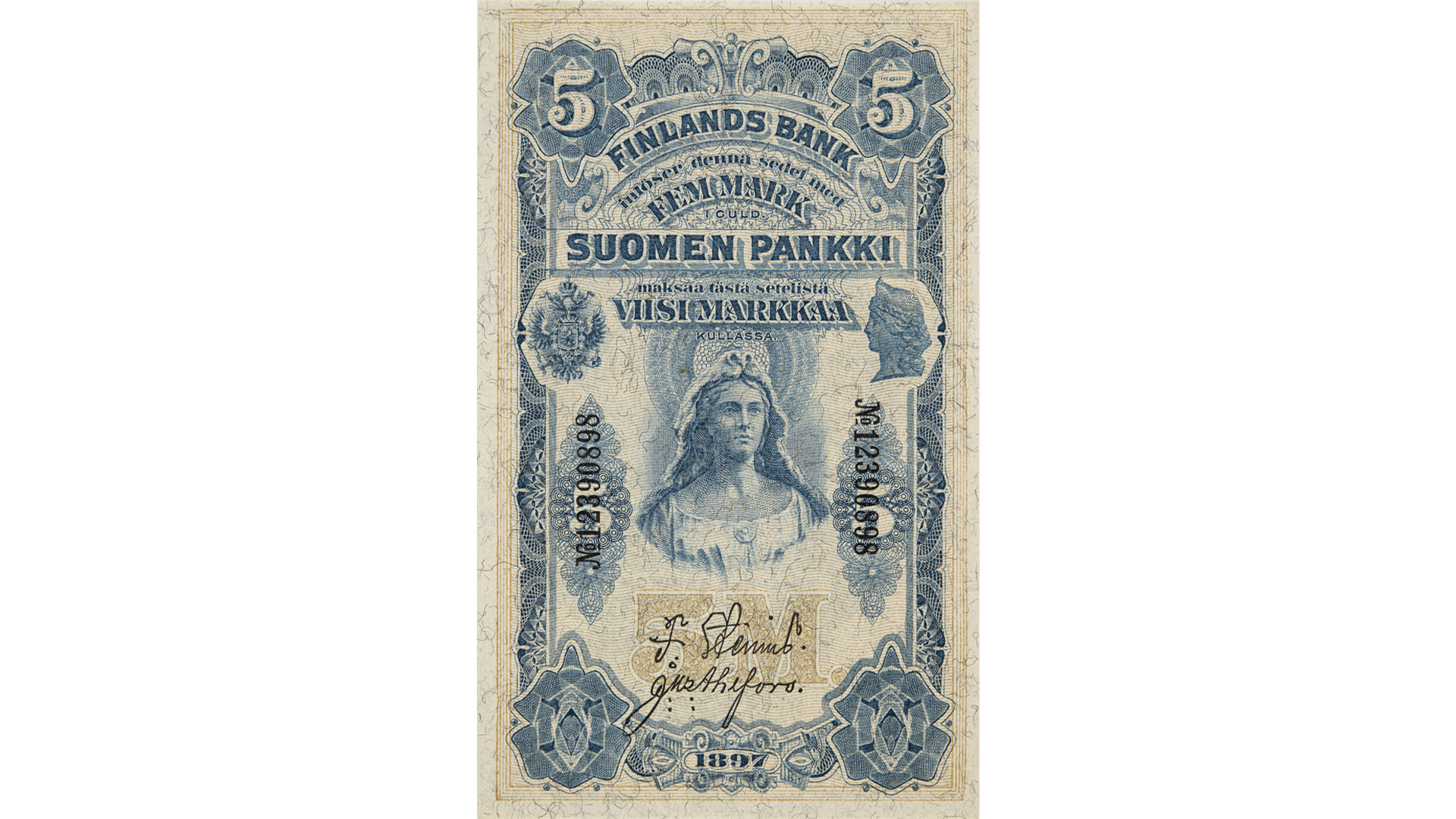 5 mark sedel 1897