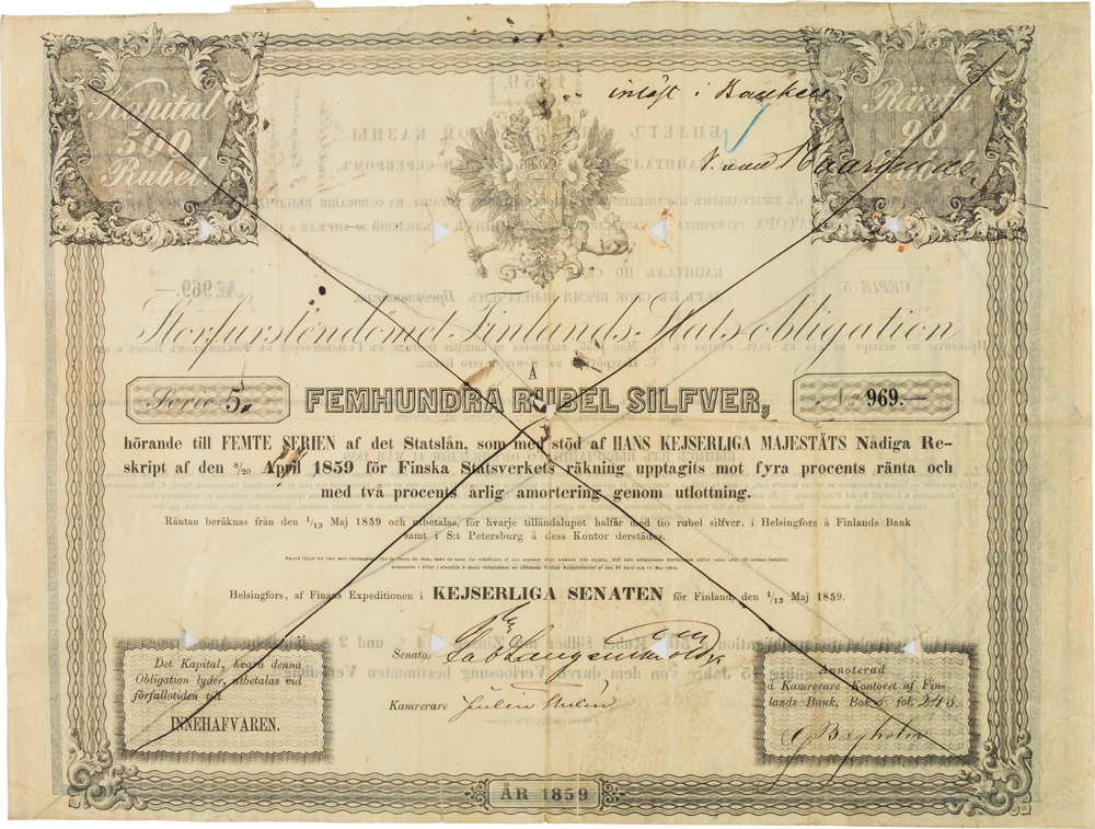 Vuoden 1859 obligaatio